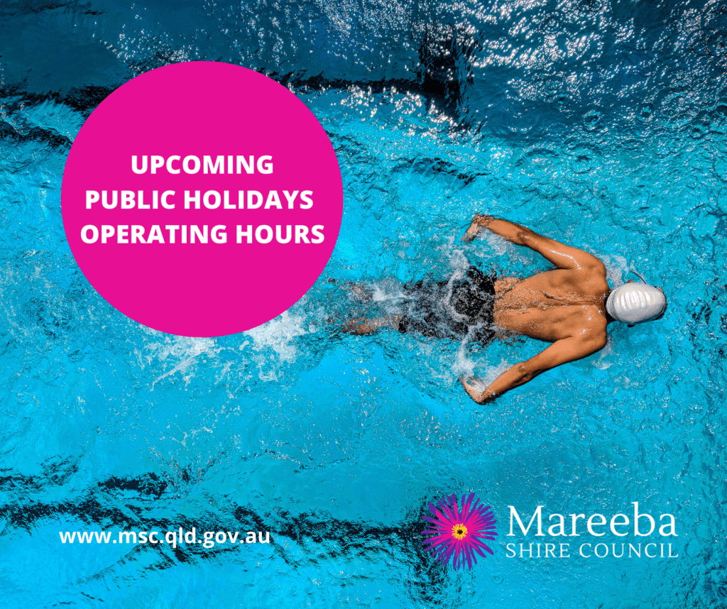 2022 Public holidays Easter Pool opening hours (1) Mareeba Shire Council