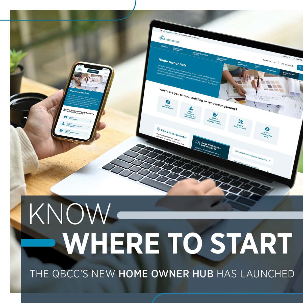QBCC Home Owner Hub